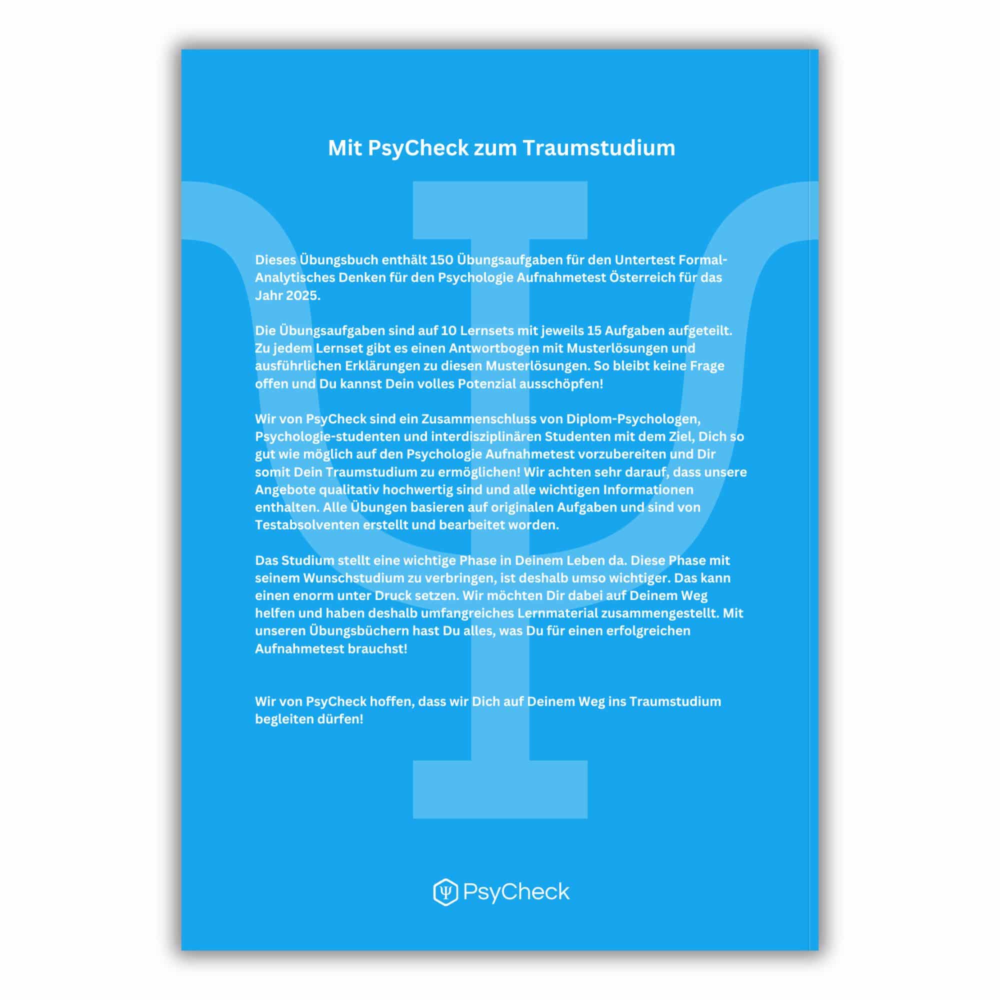 Psychologie_Aufnahmetest_Österreich_Formal-Analytisches_Denken_Buch_2