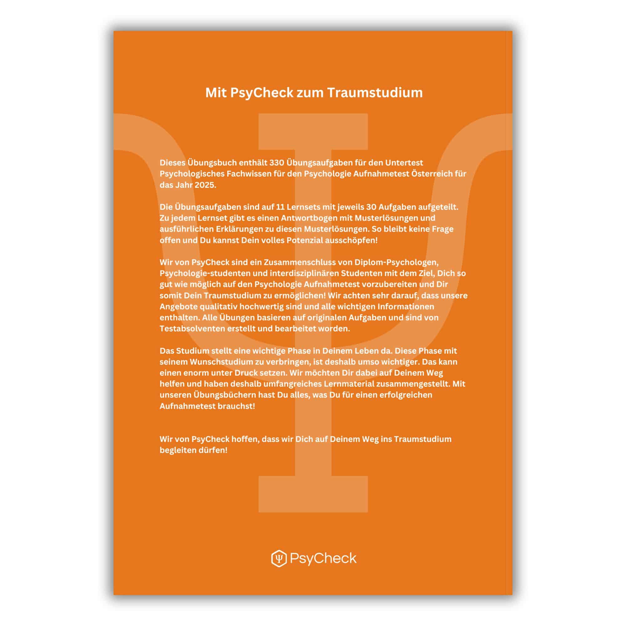 Psychologie_Aufnahmetest_Österreich_Psychologisches_Fachwissen_Buch_2